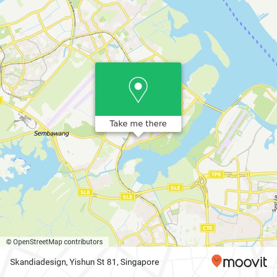 Skandiadesign, Yishun St 81 map