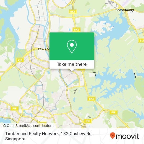 Timberland Realty Network, 132 Cashew Rd地图