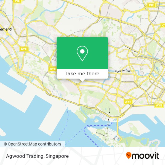 Agwood Trading map