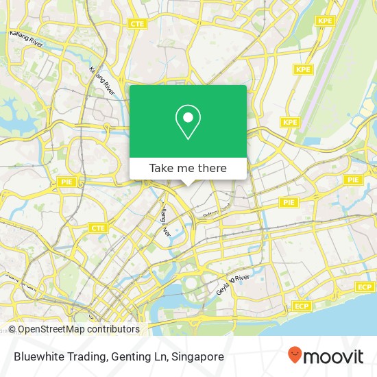 Bluewhite Trading, Genting Ln地图