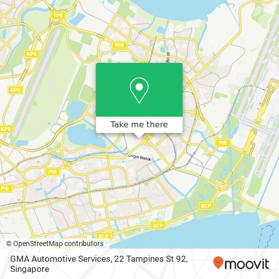 GMA Automotive Services, 22 Tampines St 92 map