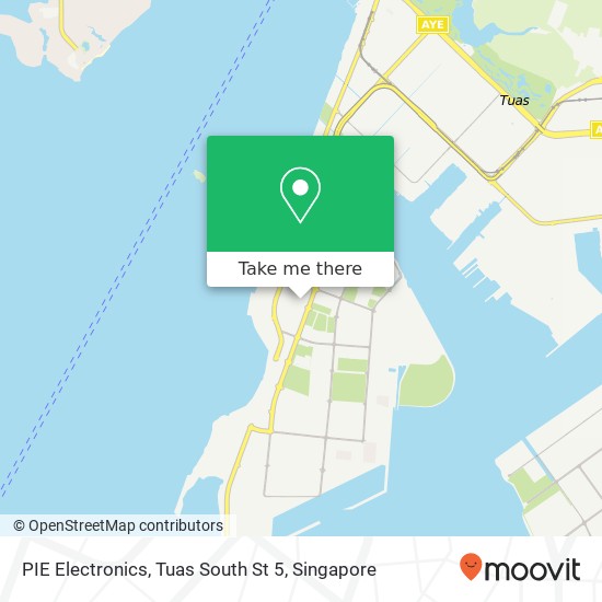 PIE Electronics, Tuas South St 5地图