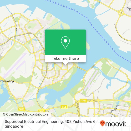Supercool Electrical Engineering, 408 Yishun Ave 6地图
