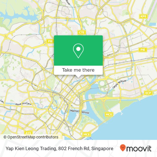 Yap Kien Leong Trading, 802 French Rd map