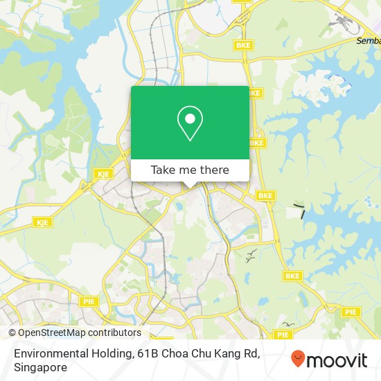 Environmental Holding, 61B Choa Chu Kang Rd map