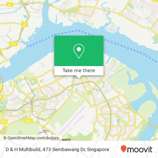 D & H Multibuild, 473 Sembawang Dr map