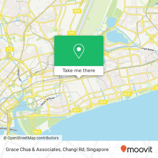 Grace Chua & Associates, Changi Rd map