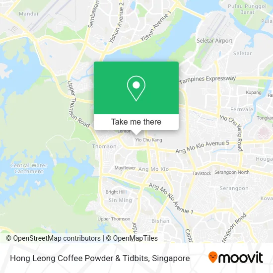 Hong Leong Coffee Powder & Tidbits map