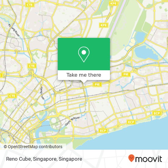 Reno Cube, Singapore map