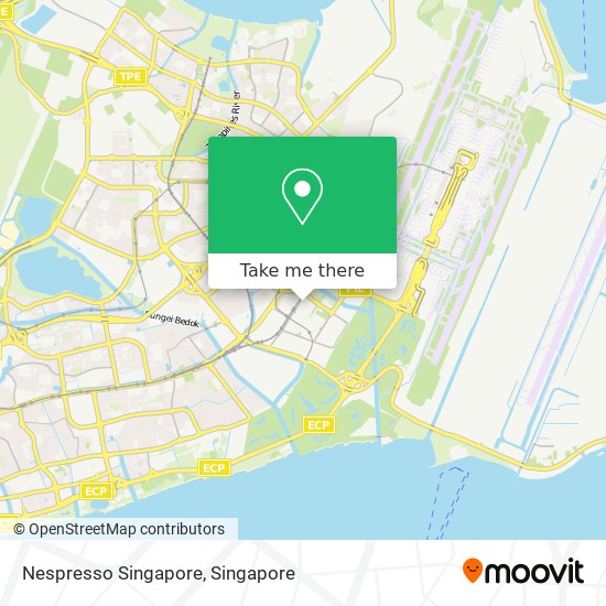 Nespresso Singapore map