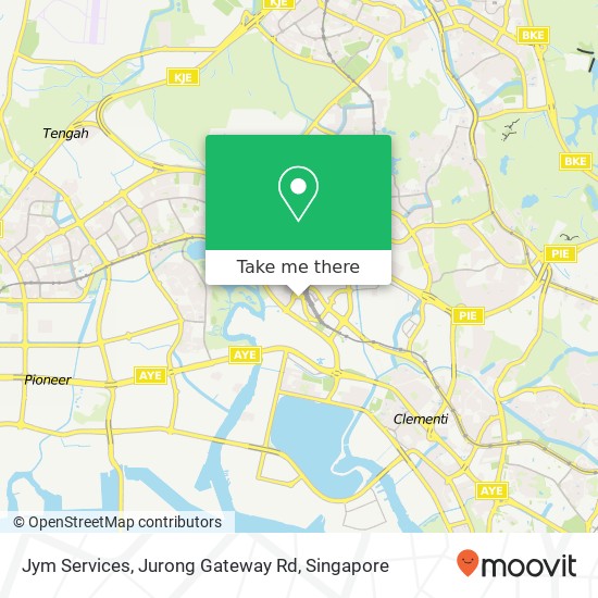 Jym Services, Jurong Gateway Rd地图
