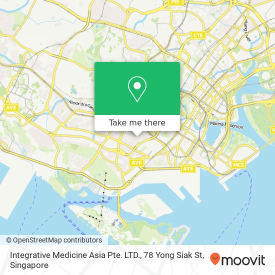 Integrative Medicine Asia Pte. LTD., 78 Yong Siak St地图