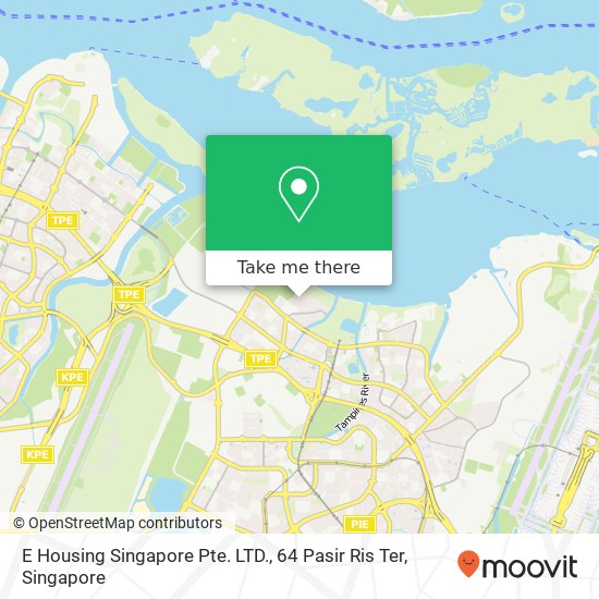 E Housing Singapore Pte. LTD., 64 Pasir Ris Ter地图