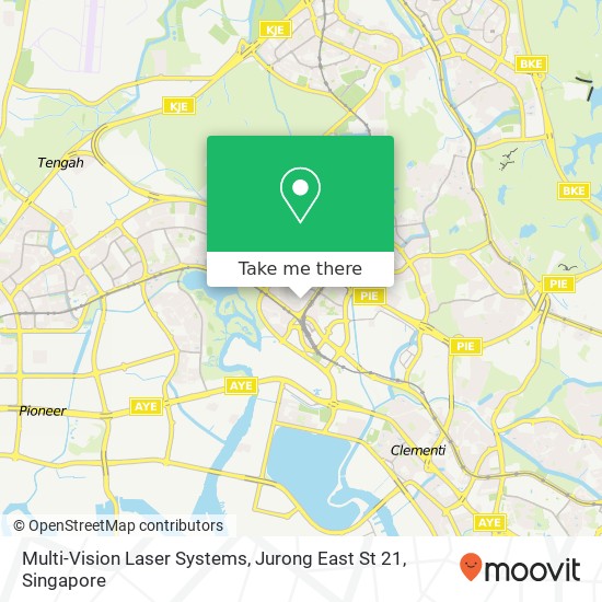 Multi-Vision Laser Systems, Jurong East St 21地图