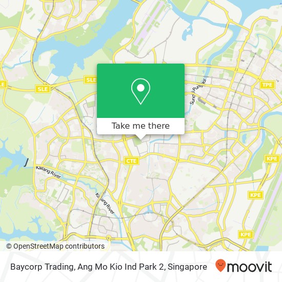 Baycorp Trading, Ang Mo Kio Ind Park 2 map