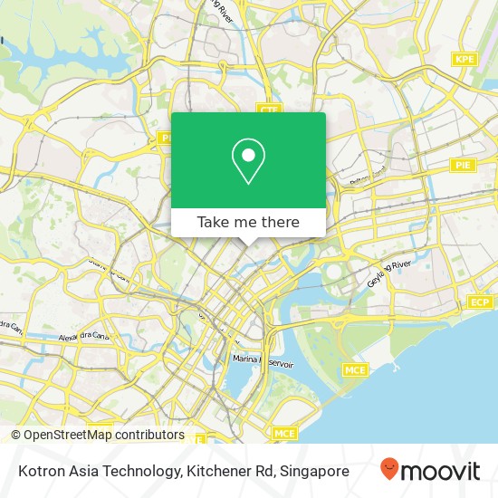 Kotron Asia Technology, Kitchener Rd map