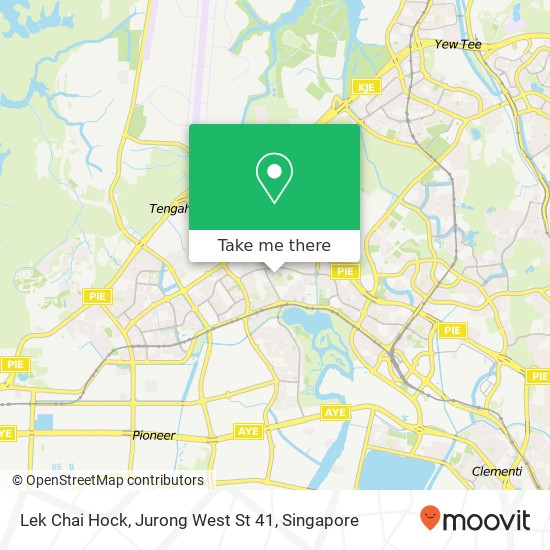 Lek Chai Hock, Jurong West St 41地图