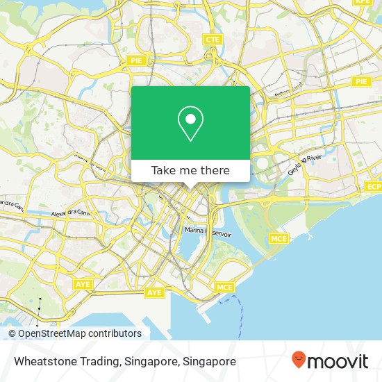 Wheatstone Trading, Singapore地图