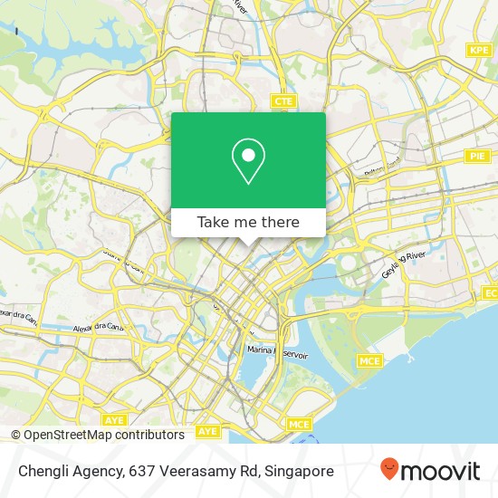 Chengli Agency, 637 Veerasamy Rd map