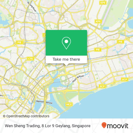 Wen Sheng Trading, 8 Lor 9 Geylang地图