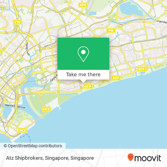 Atz Shipbrokers, Singapore map