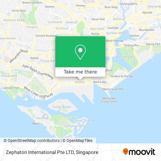 Zephaton International Pte LTD map