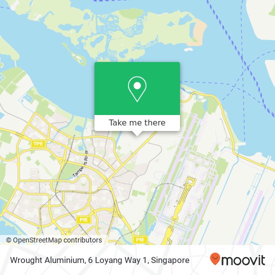 Wrought Aluminium, 6 Loyang Way 1 map