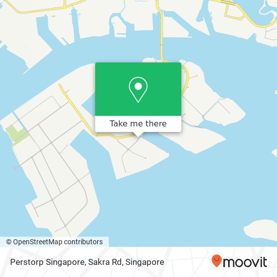Perstorp Singapore, Sakra Rd map