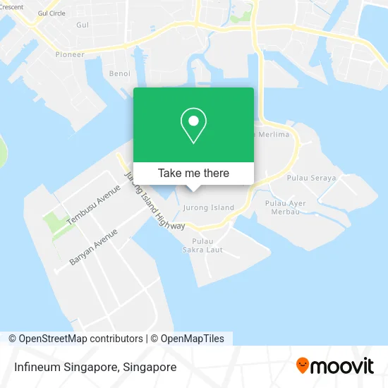 Infineum Singapore地图