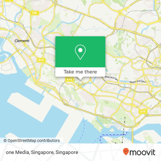 one Media, Singapore map