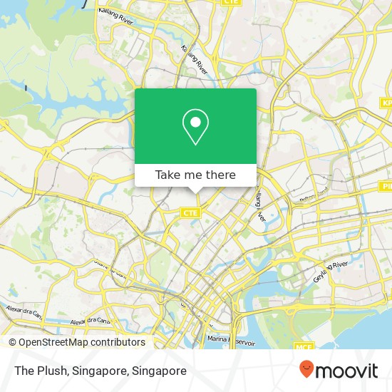 The Plush, Singapore map