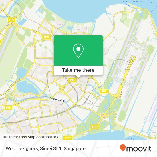 Web Dezigners, Simei St 1 map