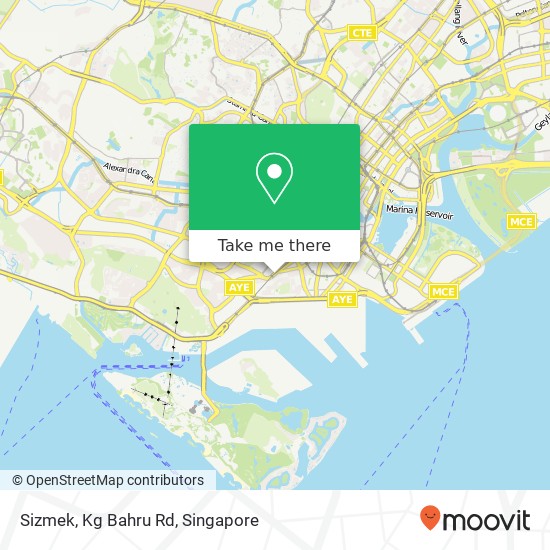 Sizmek, Kg Bahru Rd map