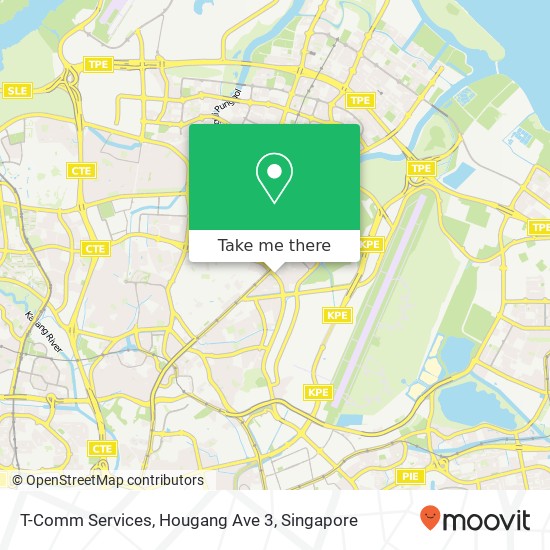 T-Comm Services, Hougang Ave 3地图