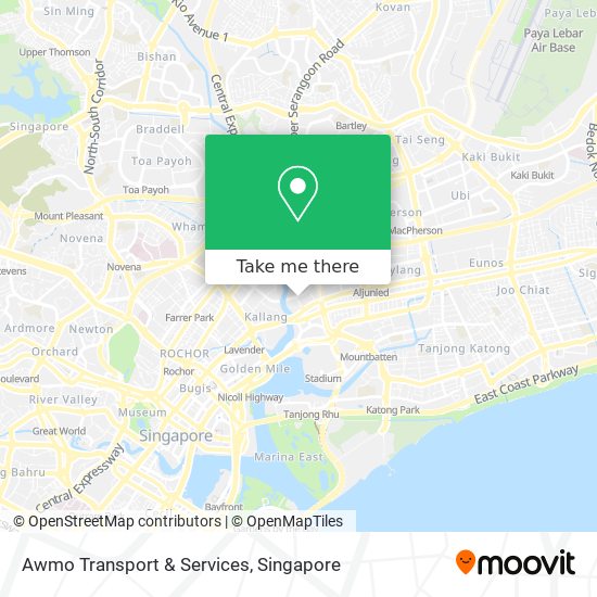 Awmo Transport & Services map