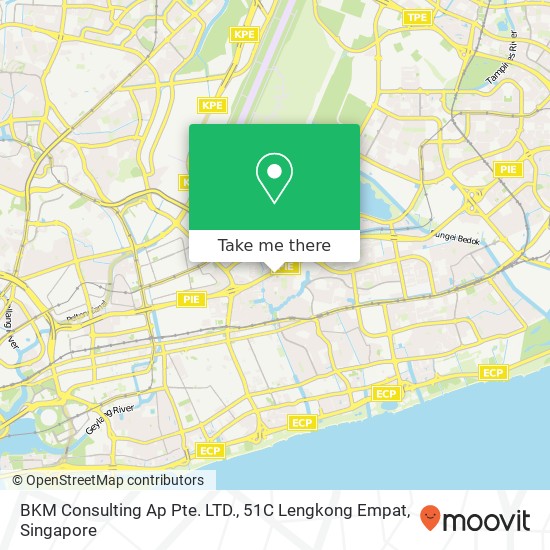 BKM Consulting Ap Pte. LTD., 51C Lengkong Empat地图