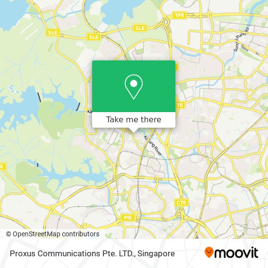 Proxus Communications Pte. LTD. map