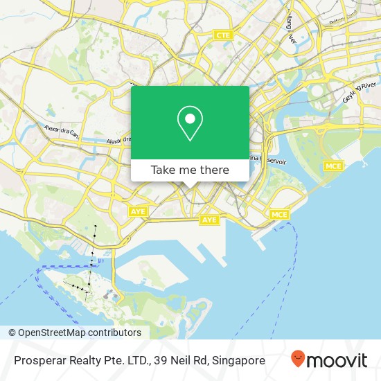 Prosperar Realty Pte. LTD., 39 Neil Rd地图