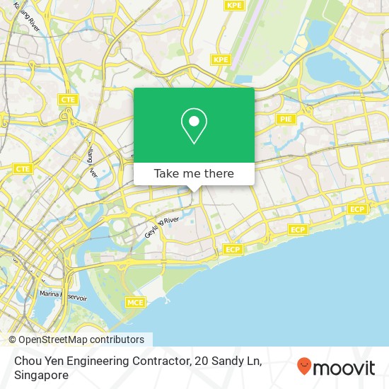 Chou Yen Engineering Contractor, 20 Sandy Ln map