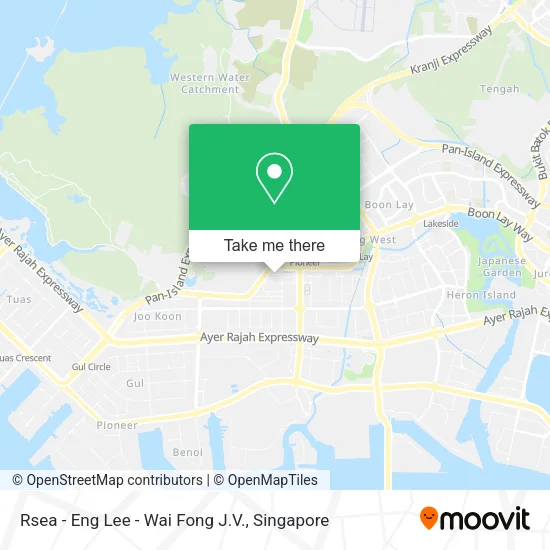Rsea - Eng Lee - Wai Fong J.V. map