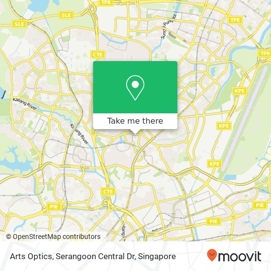 Arts Optics, Serangoon Central Dr map