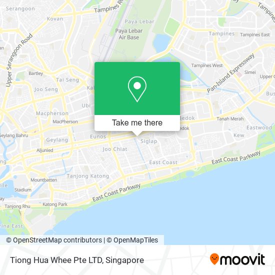 Tiong Hua Whee Pte LTD map