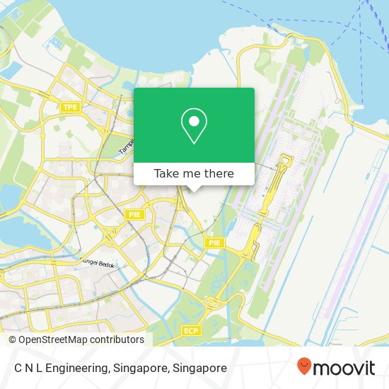 C N L Engineering, Singapore map