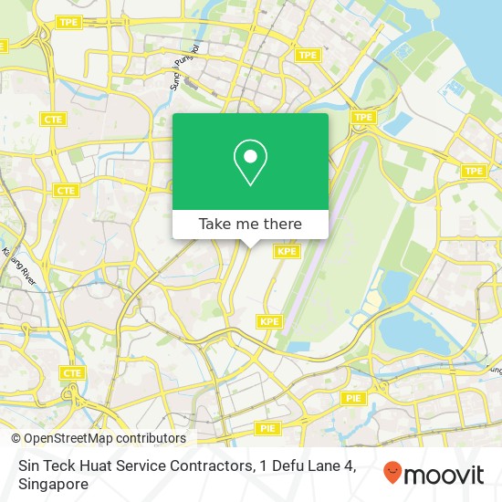 Sin Teck Huat Service Contractors, 1 Defu Lane 4 map