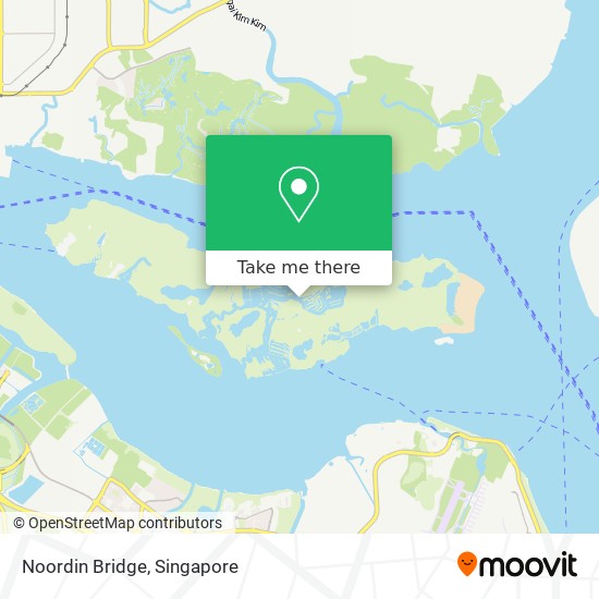 Noordin Bridge map