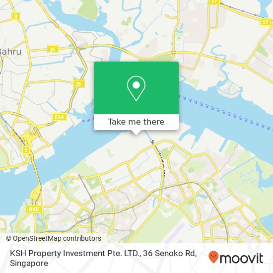 KSH Property Investment Pte. LTD., 36 Senoko Rd地图