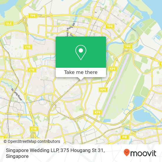 Singapore Wedding LLP, 375 Hougang St 31 map