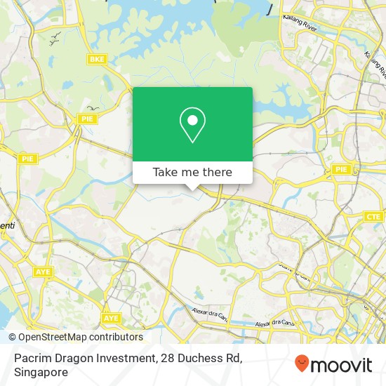 Pacrim Dragon Investment, 28 Duchess Rd地图