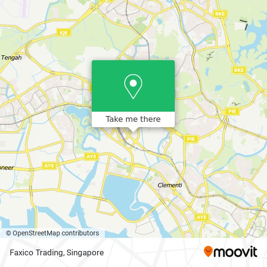 Faxico Trading map