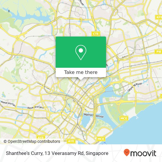 Shanthee's Curry, 13 Veerasamy Rd map